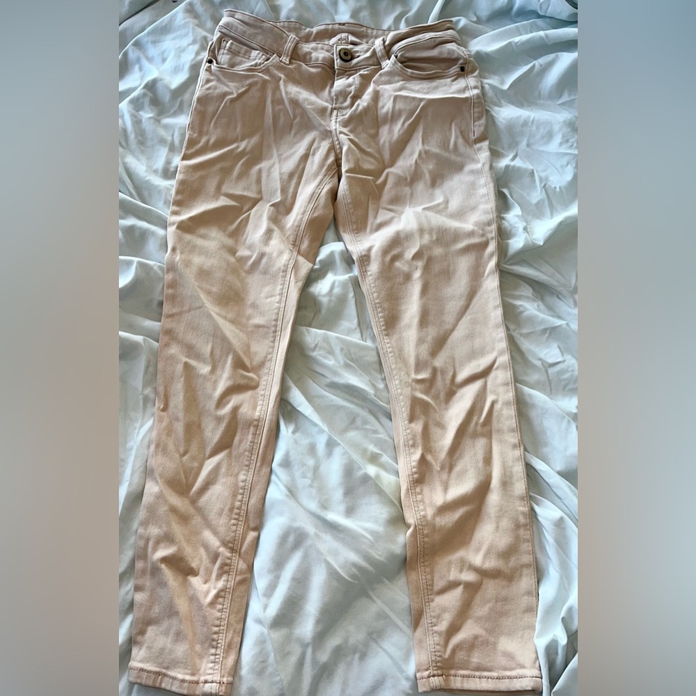 ZARA Denim khaki jeans